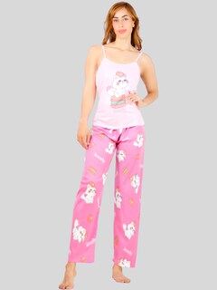 Foto 2 | Set De 2 Conjunto Pijama Mujer Blusa Y Pantalón Dama Pij-086 D7/d8 Piyama Pyjama