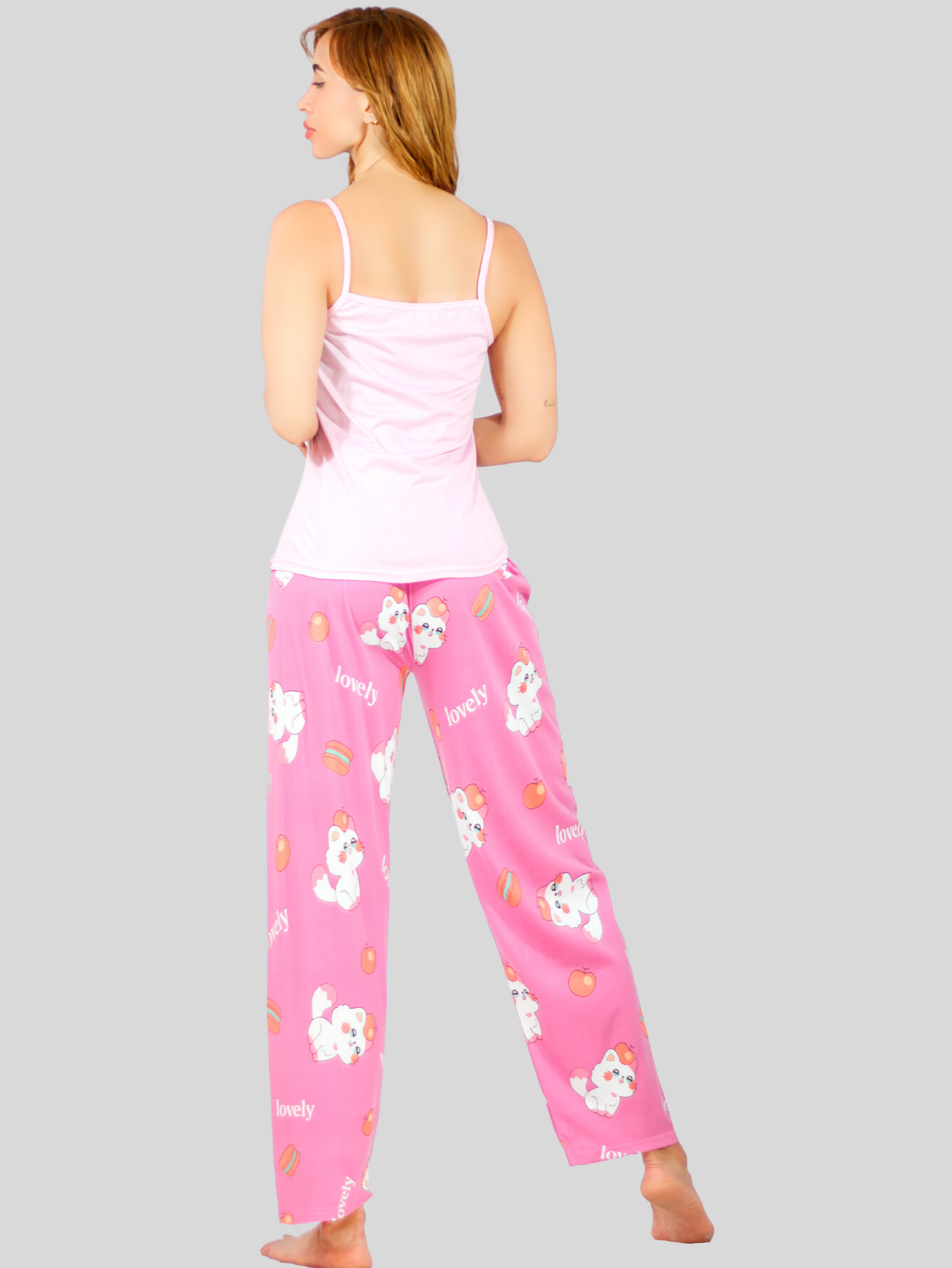 Foto 3 | Set De 2 Conjunto Pijama Mujer Blusa Y Pantalón Dama Pij-086 D7/d8 Piyama Pyjama