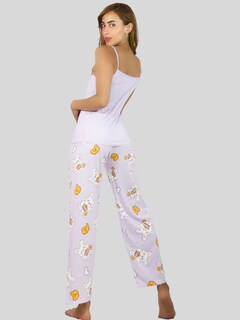 Foto 5 | Set De 2 Pijama De Short Y Pants Mujer Ropa De Dormir Pij-085-086 D3/d4 Aesthetic
