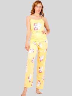 Foto 2 | Set De 2 Conjunto Pijama Mujer Blusa Y Pantalón Dama Pij-086 D9/d10 Piyama Pyjama