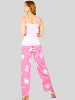 Foto 3 | Set De 2 Pijama De Short Y Pants Mujer Ropa De Dormir Pij-085-086 D8/d7 Aesthetic