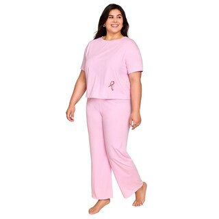 Foto 2 | Pijama Larga Ilusión 77132 Rosa