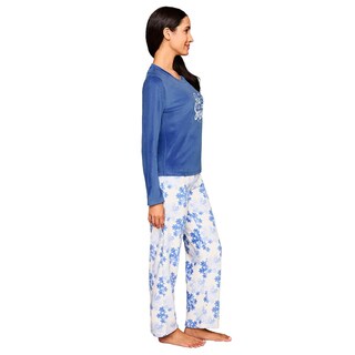 Foto 2 | Pijama Larga Ilusión 77126 Azul