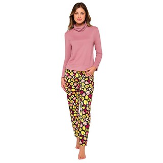 Foto 1 | Pijama Larga Ilusión 77124 Amarillo