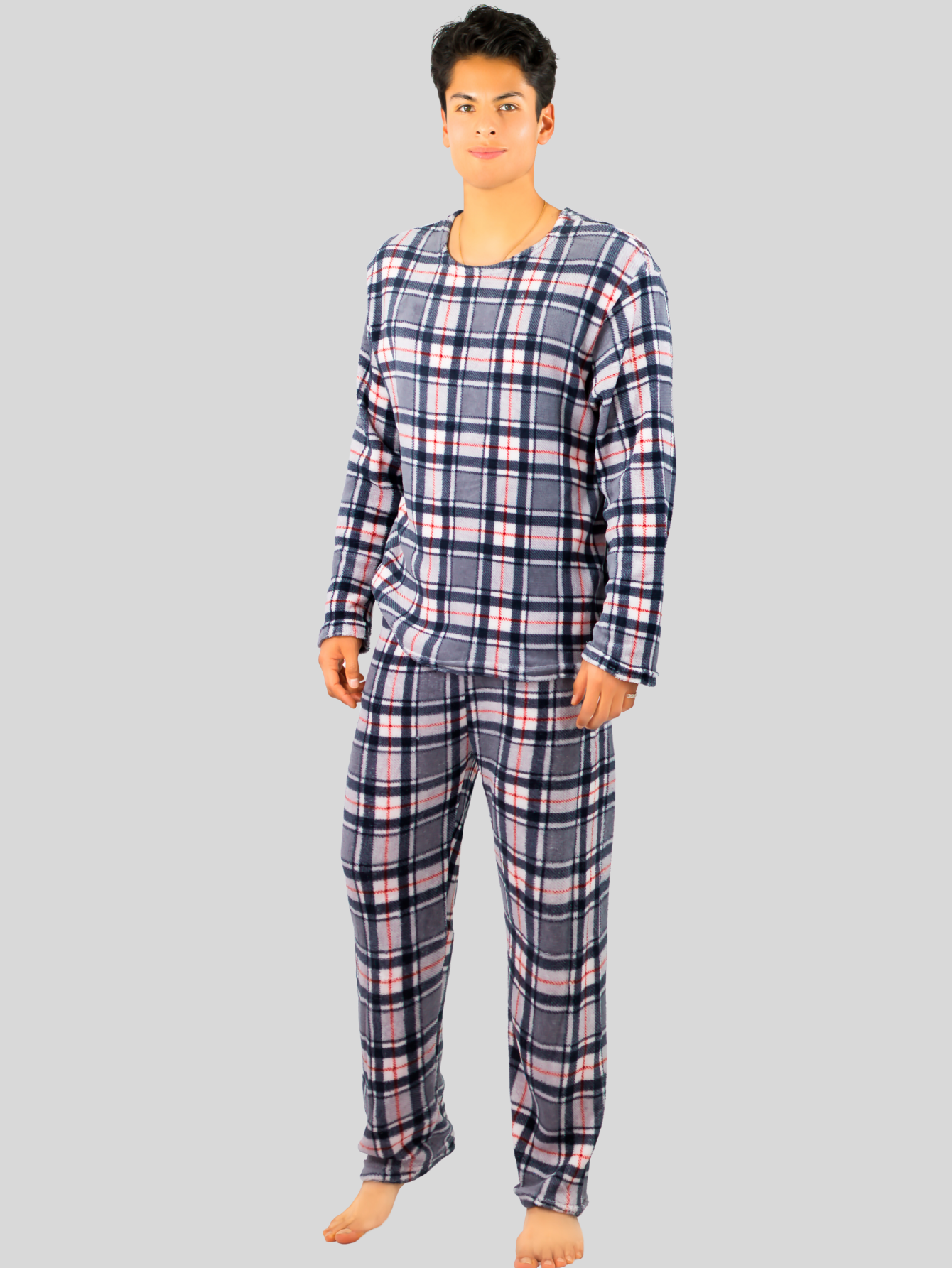 Foto 3 pulgar | Pijama Afelpada para Hombre