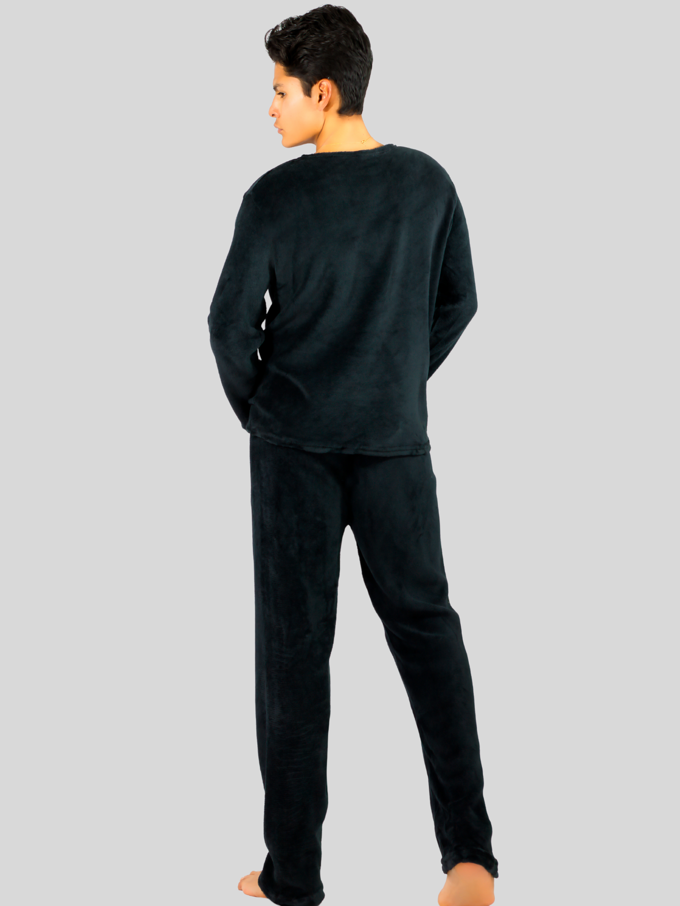 Foto 4 pulgar | Pijama Afelpada para Hombre