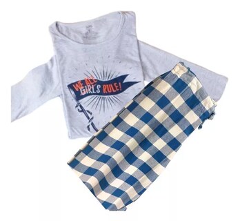 Foto 1 | Pijama Para Dama Manga Larga “we All Girls Rule!” Twins