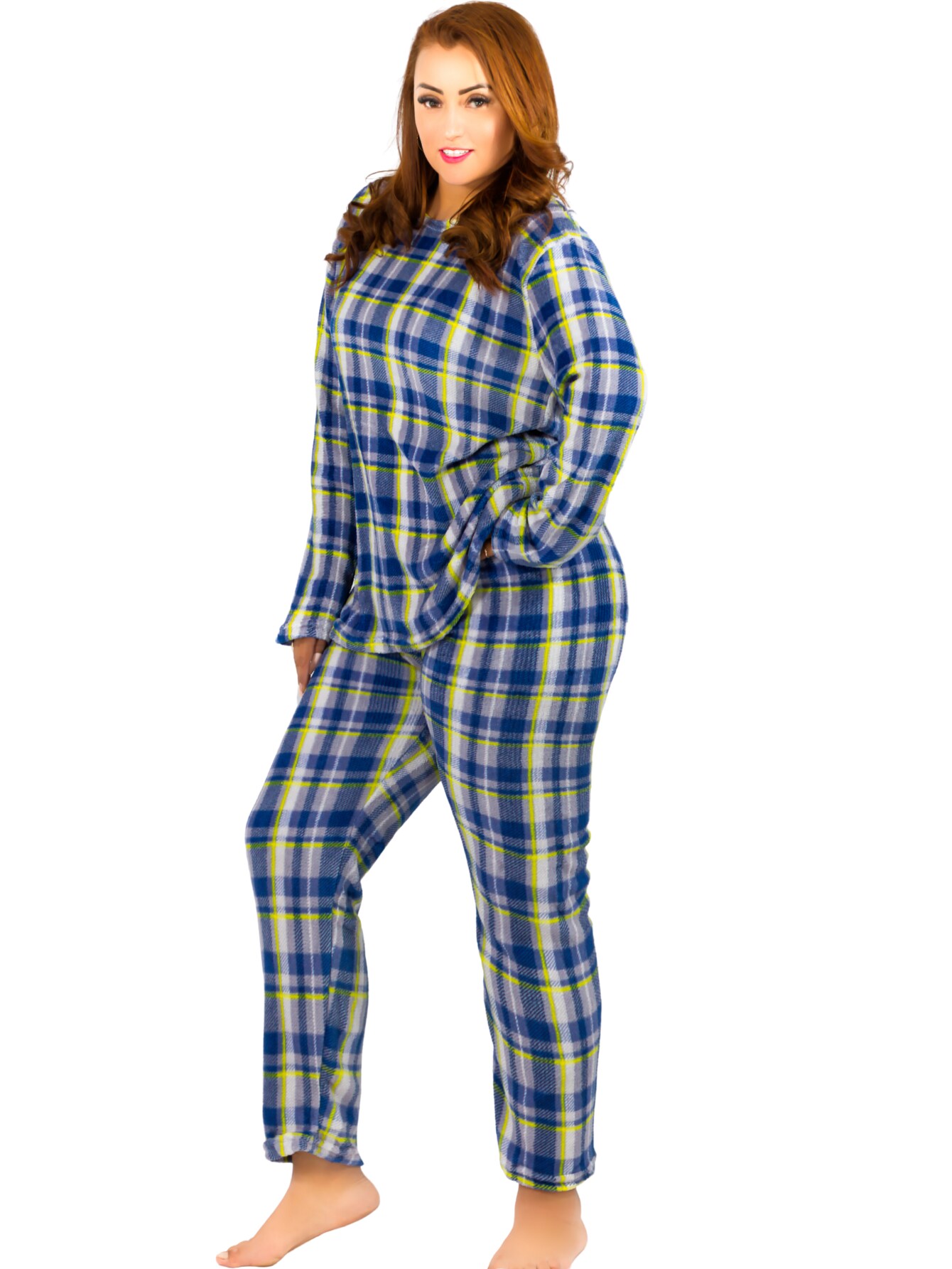 Pijama Afelpada Mujer Polar Pij-055-2-mje D37 Pantalón Sudadera $359