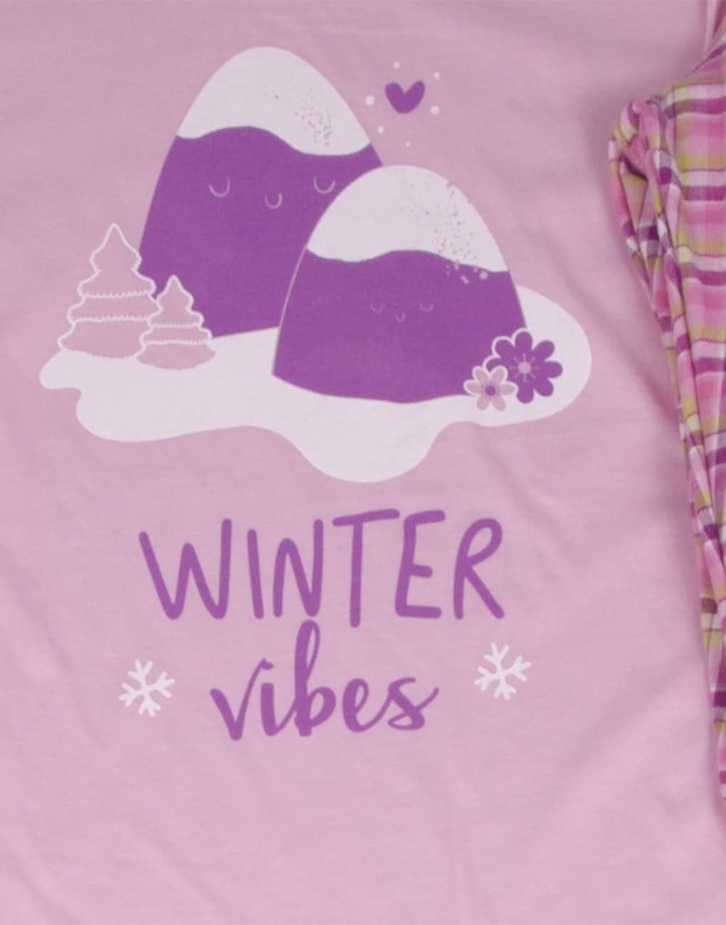 Foto 2 | Pijama Para Dama Manga Larga “winter Vibes” Twins