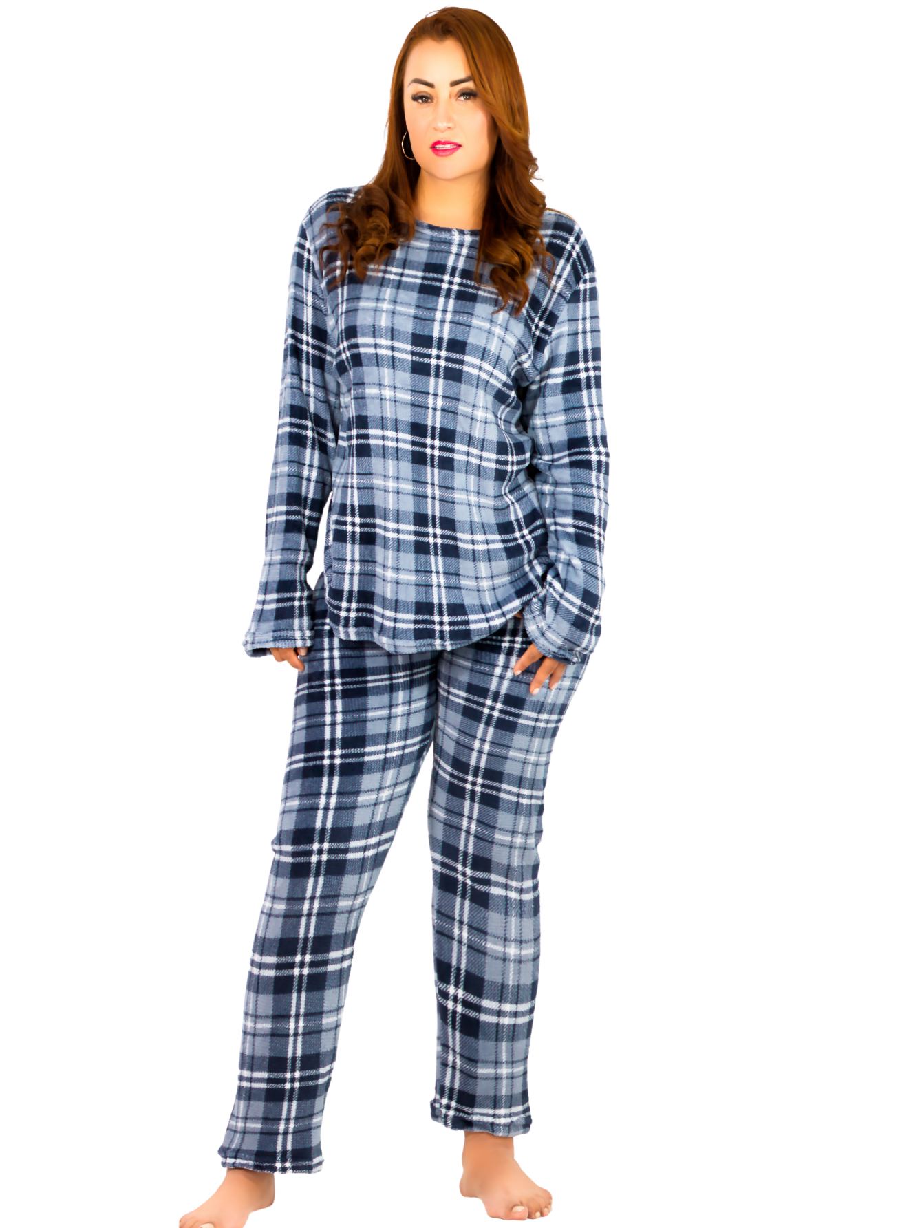 Foto 2 pulgar | Pijama Afelpada Mujer Polar Pij-055-2-mje D33 Pantalón Sudadera