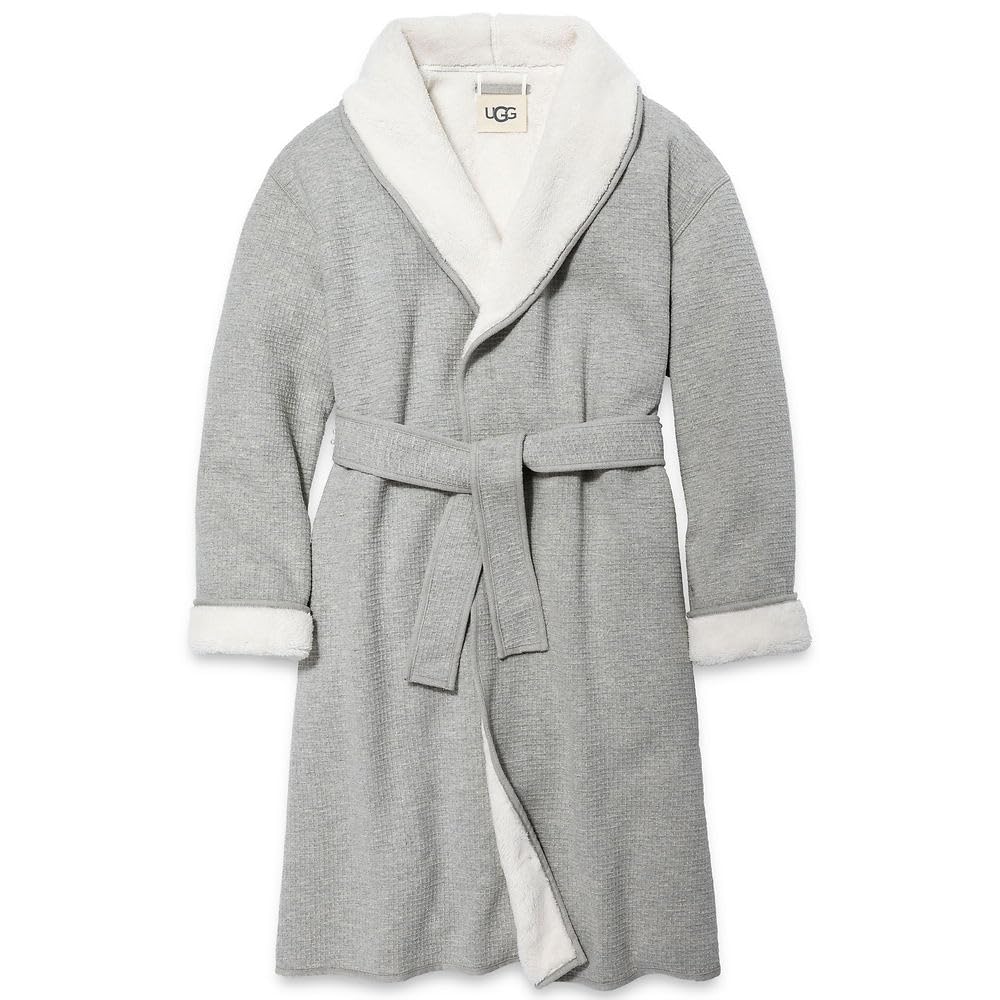 Foto 5 pulgar | Bata Ugg Anabella Reversible Para Mujer, Color Gris Jaspeado, Talla L - Venta Internacional.