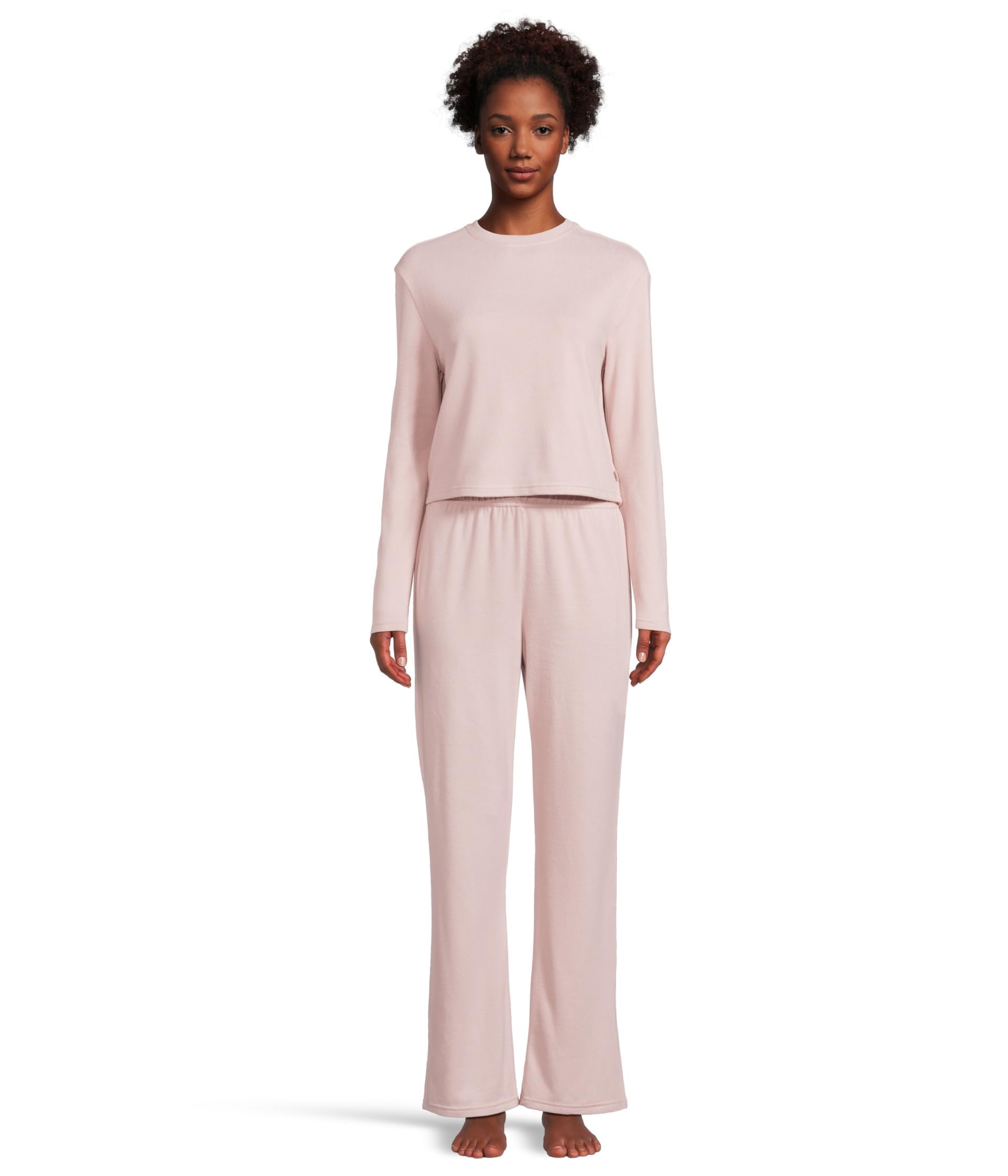 Foto 1 | Conjunto De Pijamas Ugg May Para Mujer, Color Rosa Ceniciento, Talla M - Venta Internacional.