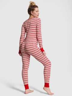 Foto 2 | Conjunto De Pijama Victoria's Secret Pink - Mono Térmico Para Mujer - Venta Internacional.