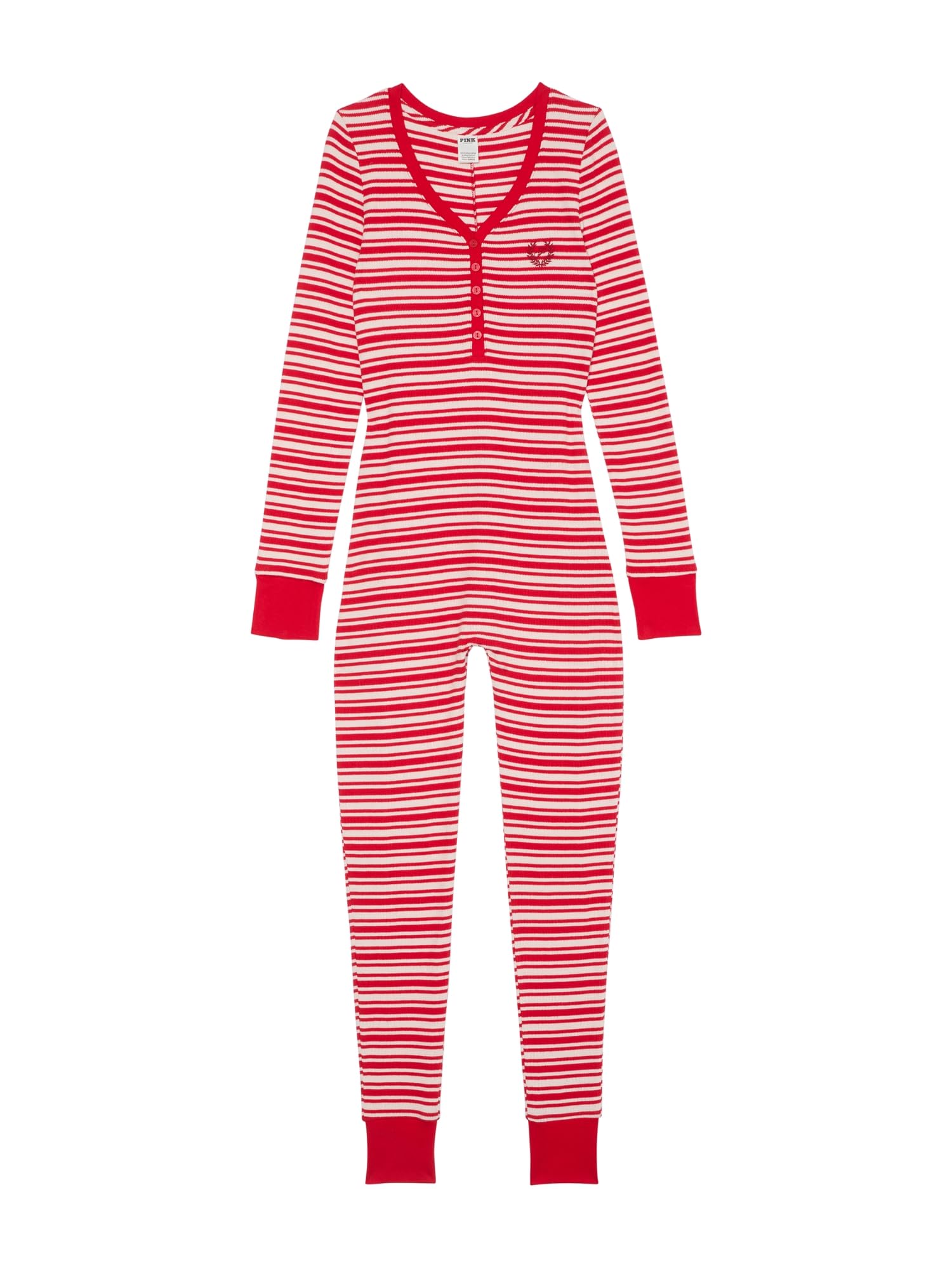 Foto 4 pulgar | Conjunto De Pijama Victoria's Secret Pink - Mono Térmico Para Mujer - Venta Internacional.