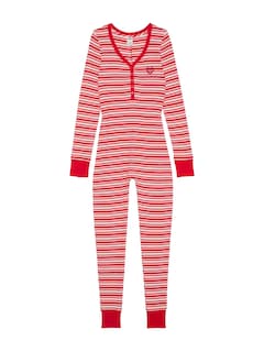 Foto 3 | Conjunto De Pijama Victoria's Secret Pink - Mono Térmico Para Mujer - Venta Internacional.