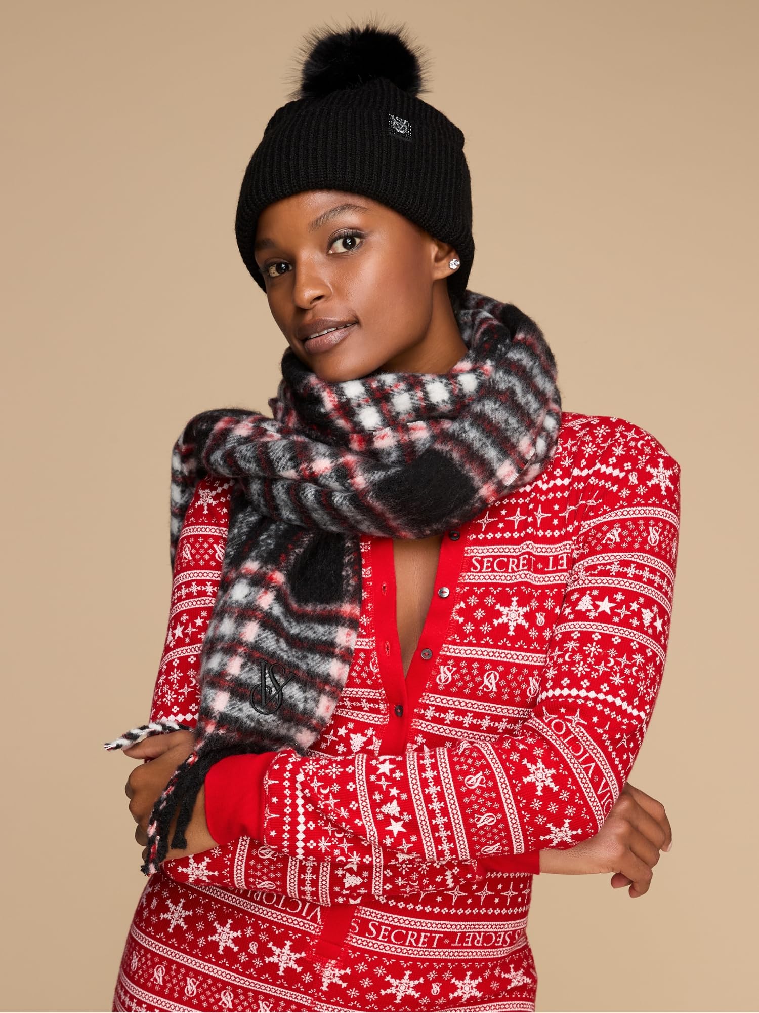 Foto 4 | Pijama Térmica De Manga Larga Victoria's Secret Para Mujer - Venta Internacional.