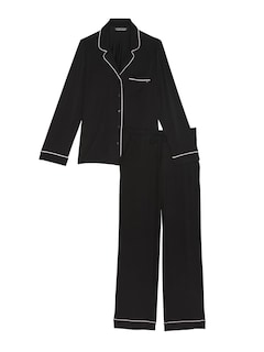 Foto 3 | Conjunto De Pijama Victoria's Secret Modal De Manga Larga Para Mujer - Venta Internacional.