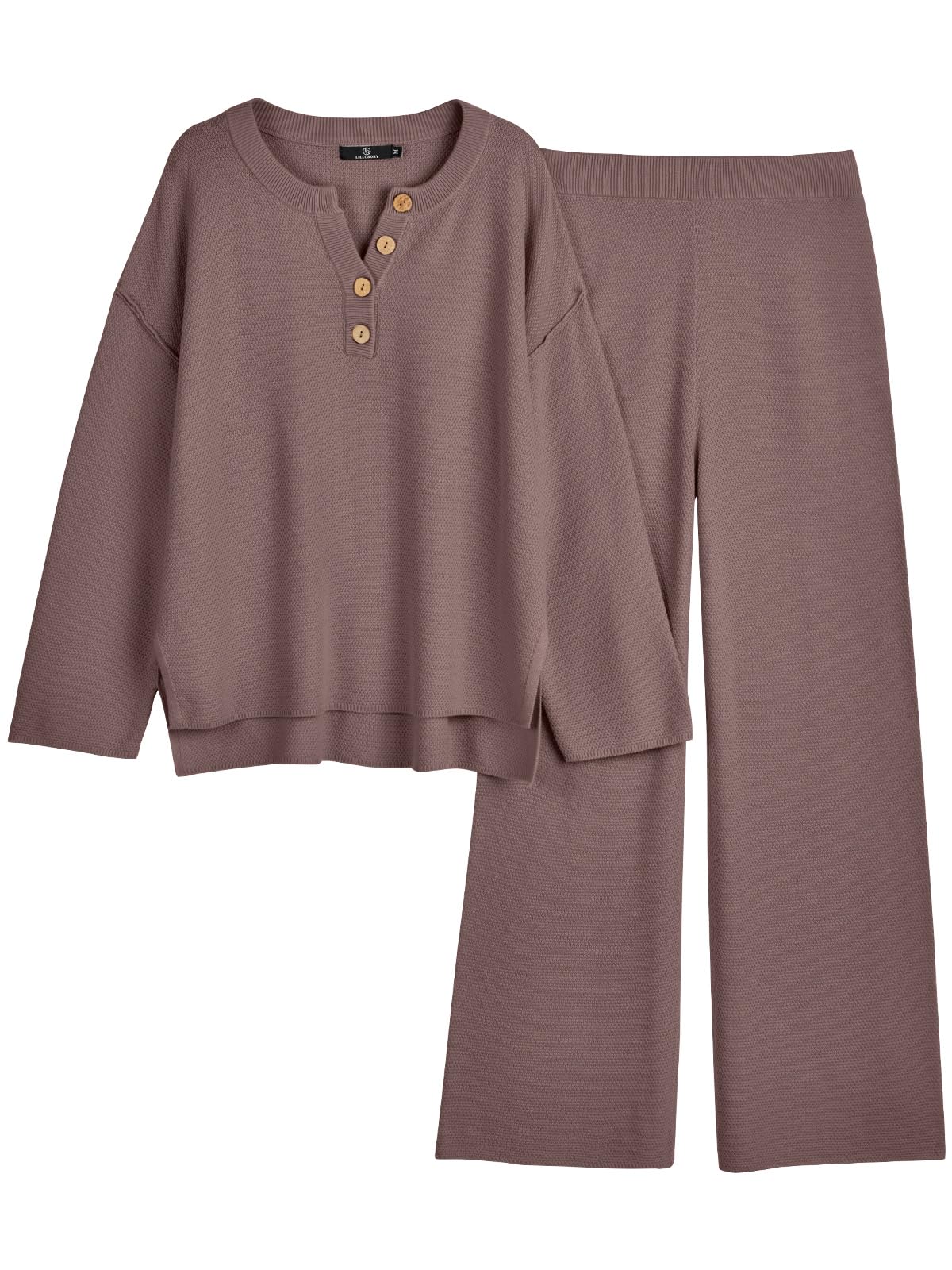 Foto 2 pulgar | Suéter Lounge Set Lillusory 2024 De Moda De Otoño Para Mujer - Venta Internacional.