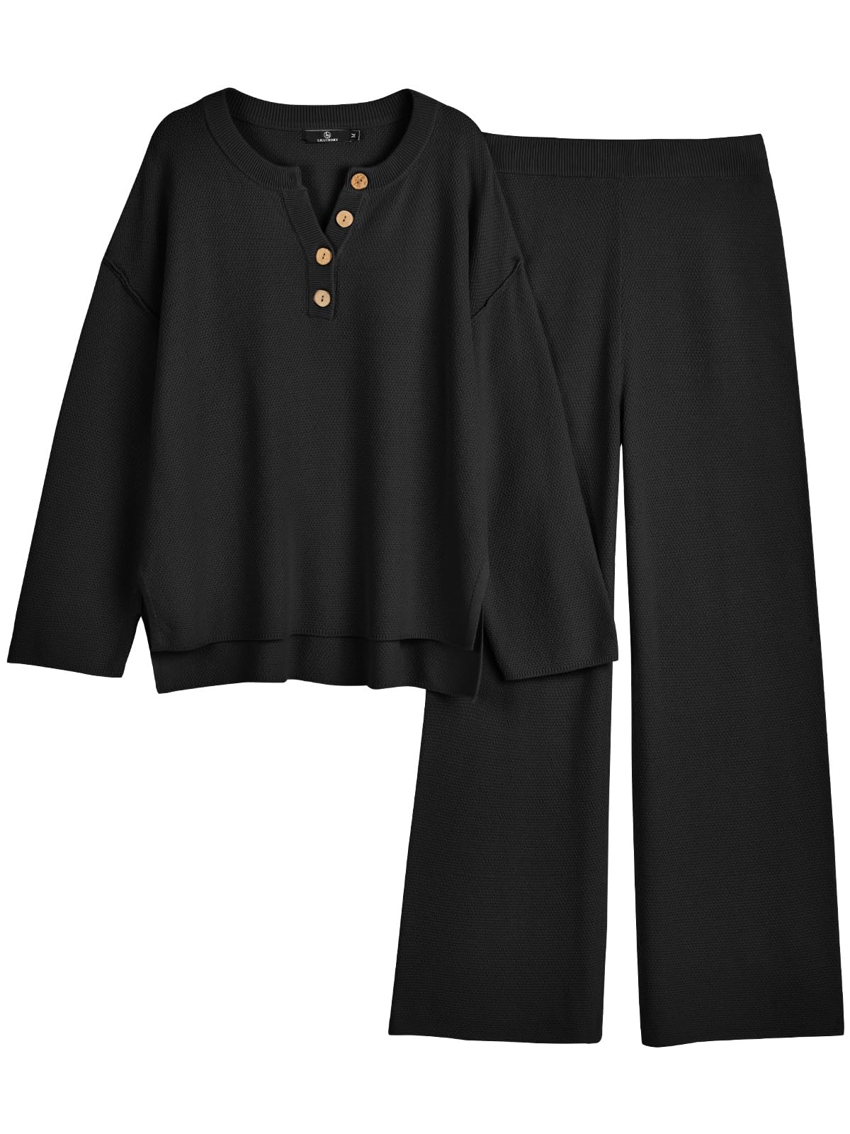 Suéter Lounge Set Lillusory 2024 De Moda De Otoño Para Mujer - Venta Internacional.