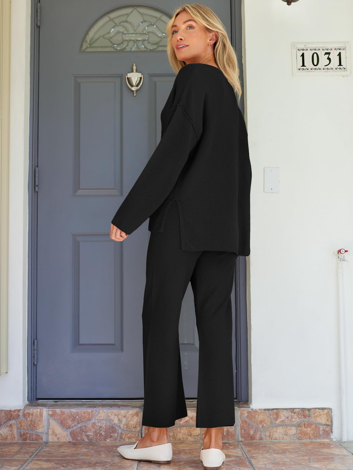 Foto 5 | Suéter Lounge Set Lillusory 2024 De Moda De Otoño Para Mujer - Venta Internacional.