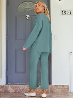 Foto 5 | Lounge Sets Lilusory, Suéter De Dos Piezas Para Mujer - Venta Internacional.