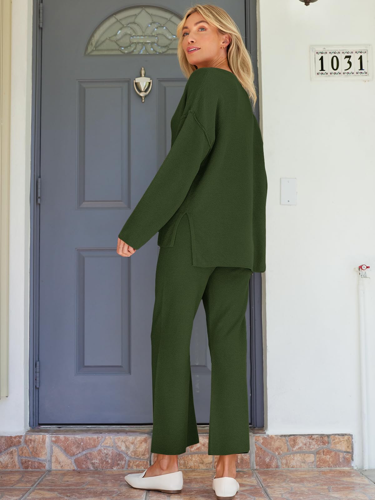 Foto 5 | Suéter Lounge Set Lillusory 2024 De Moda De Otoño Para Mujer - Venta Internacional.