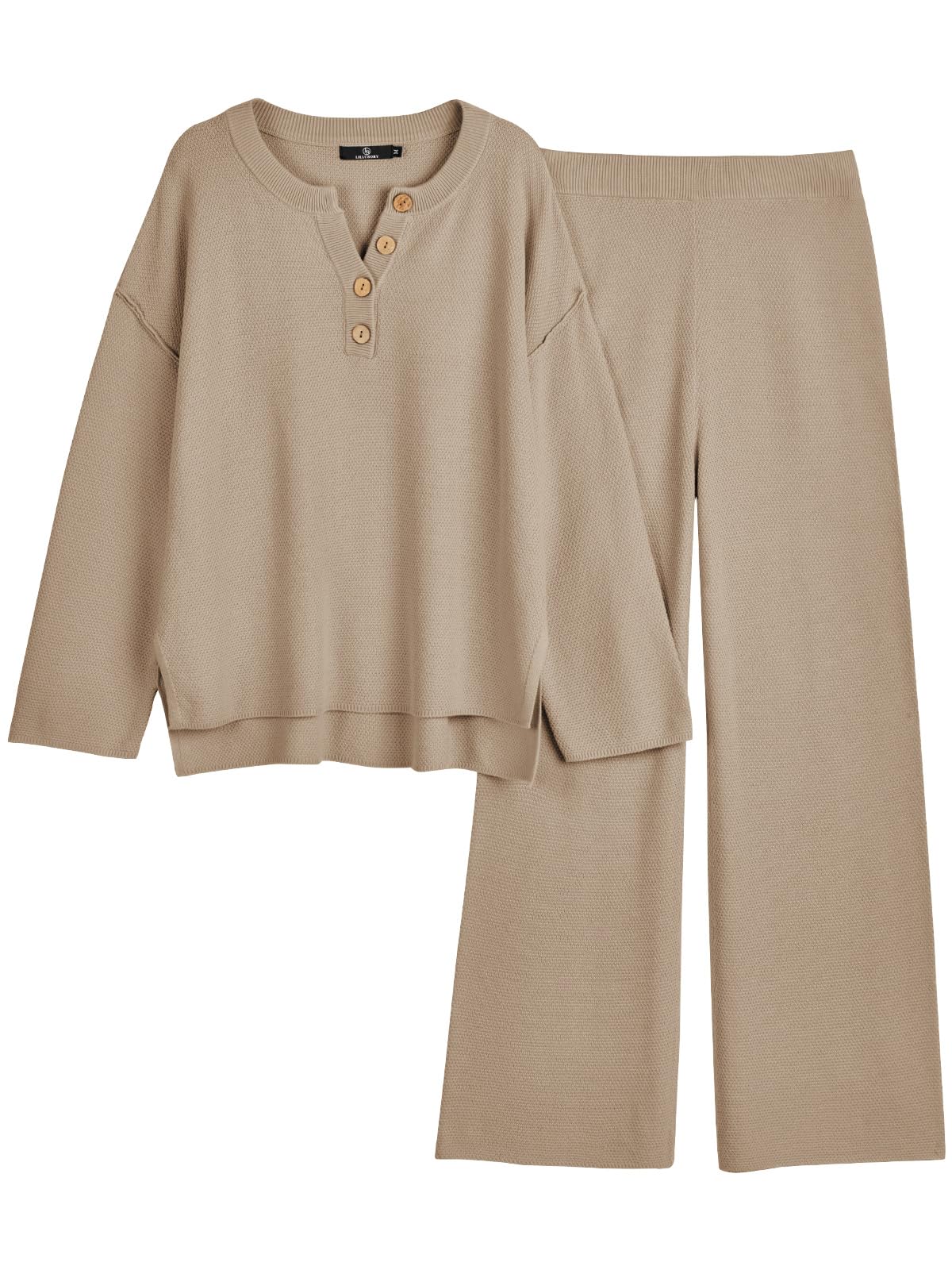 Foto 1 | Suéter Lounge Set Lillusory 2024 De Moda De Otoño Para Mujer - Venta Internacional.