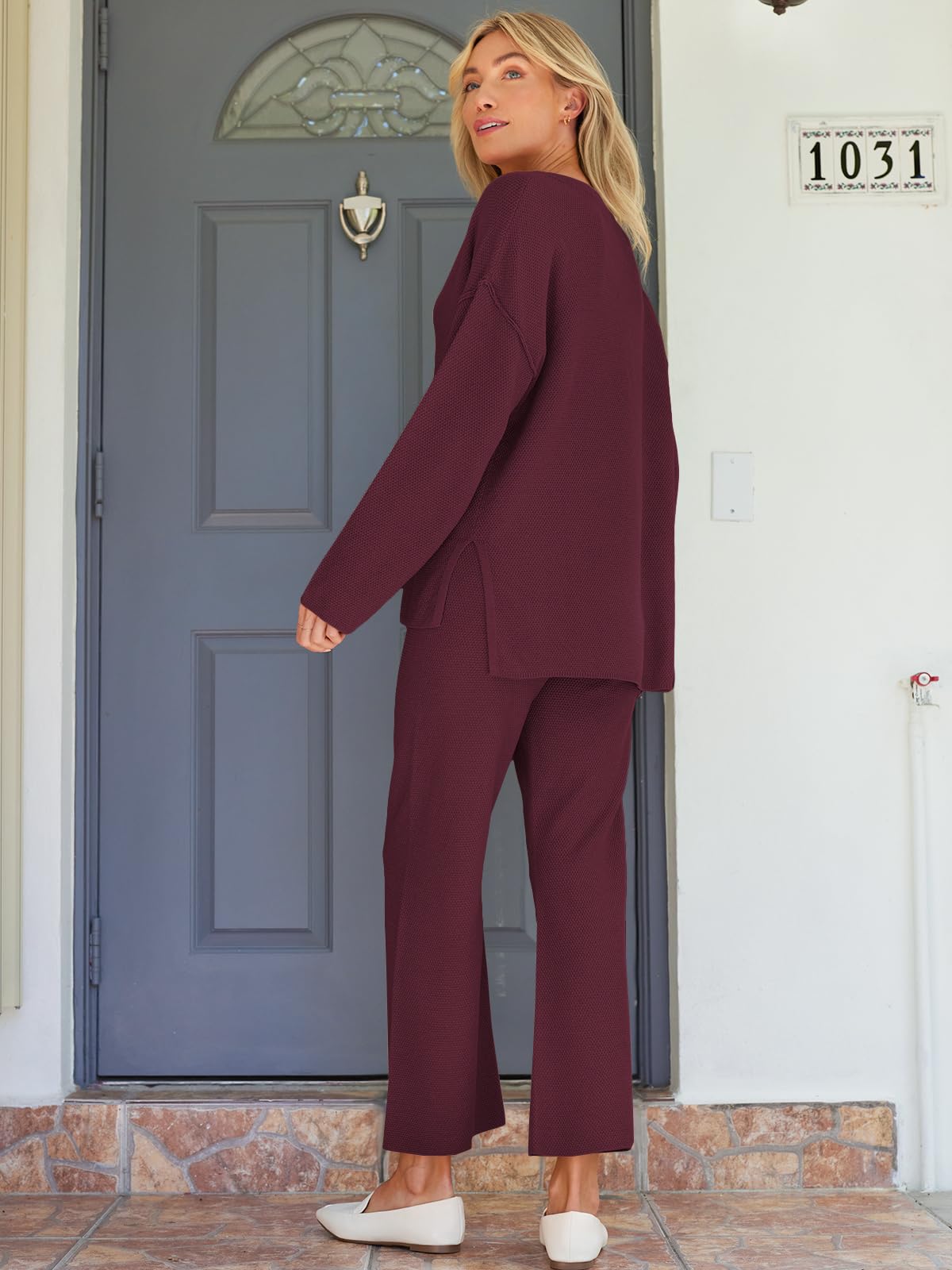 Foto 5 | Suéter Lounge Set Lillusory 2024 De Moda De Otoño Para Mujer - Venta Internacional.