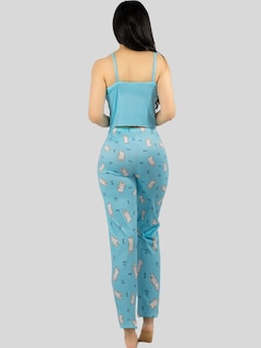 Foto 3 | Conjunto Pijama Mujer Blusa Y Pantalón Dama Pij-089 Diseño 4 Piyama Pyjama