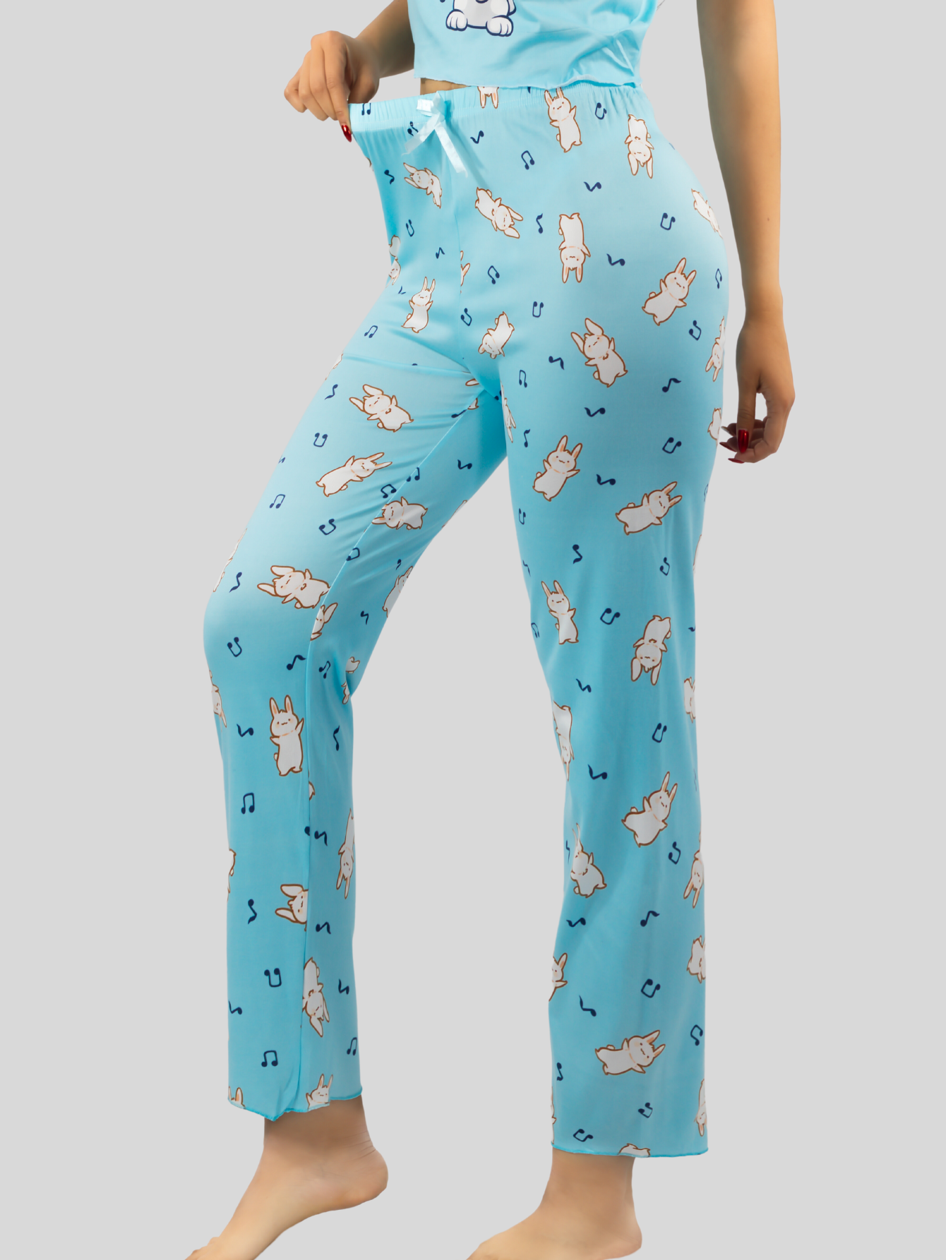 Foto 7 pulgar | Conjunto Pijama Mujer Blusa Y Pantalón Dama Pij-089 Diseño 4 Piyama Pyjama