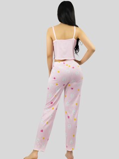 Foto 3 | Conjunto Pijama Mujer Blusa Y Pantalón Dama Pij-089 Diseño 3 Piyama Pyjama
