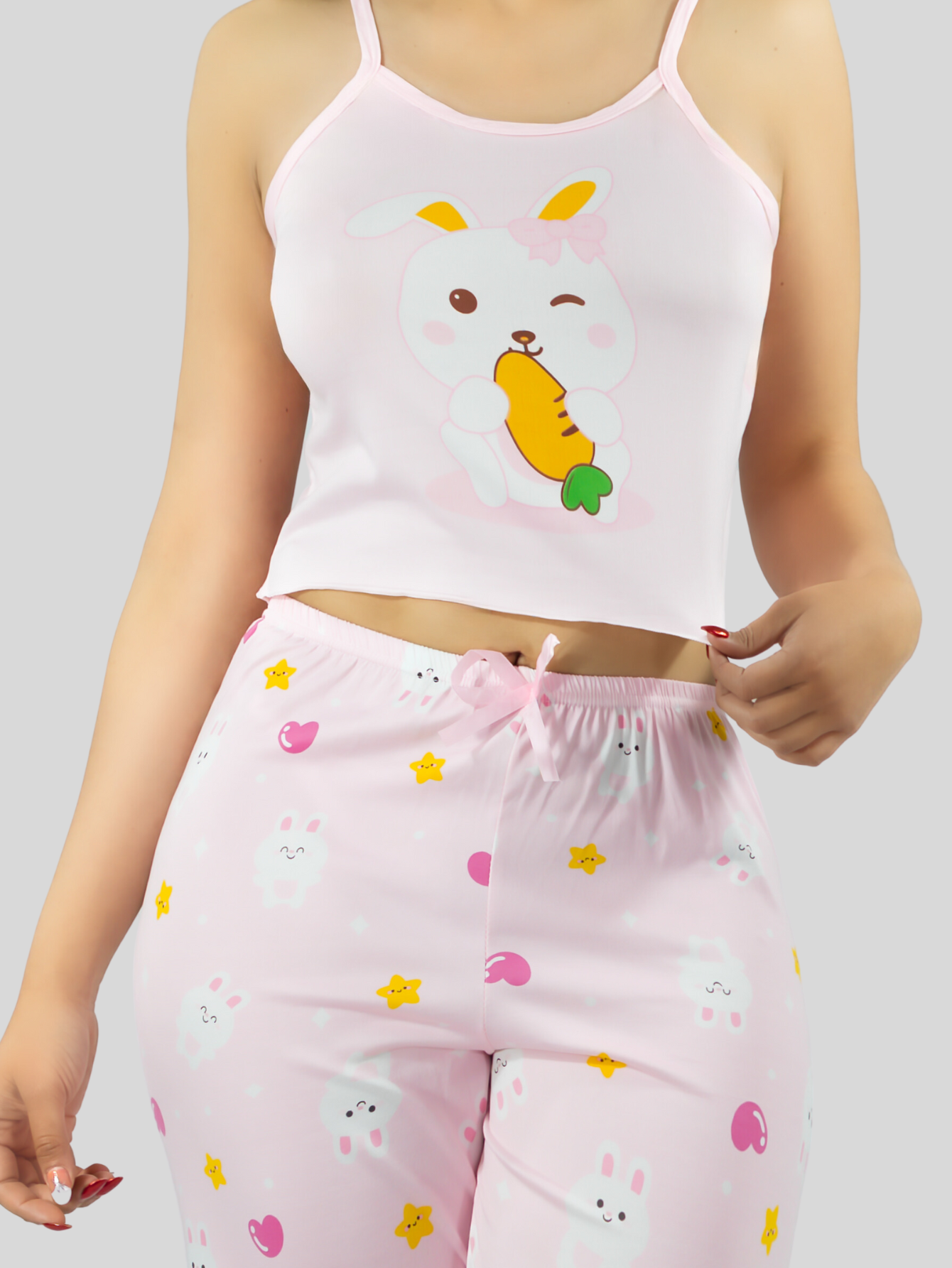 Foto 5 pulgar | Conjunto Pijama Mujer Blusa Y Pantalón Dama Pij-089 Diseño 3 Piyama Pyjama