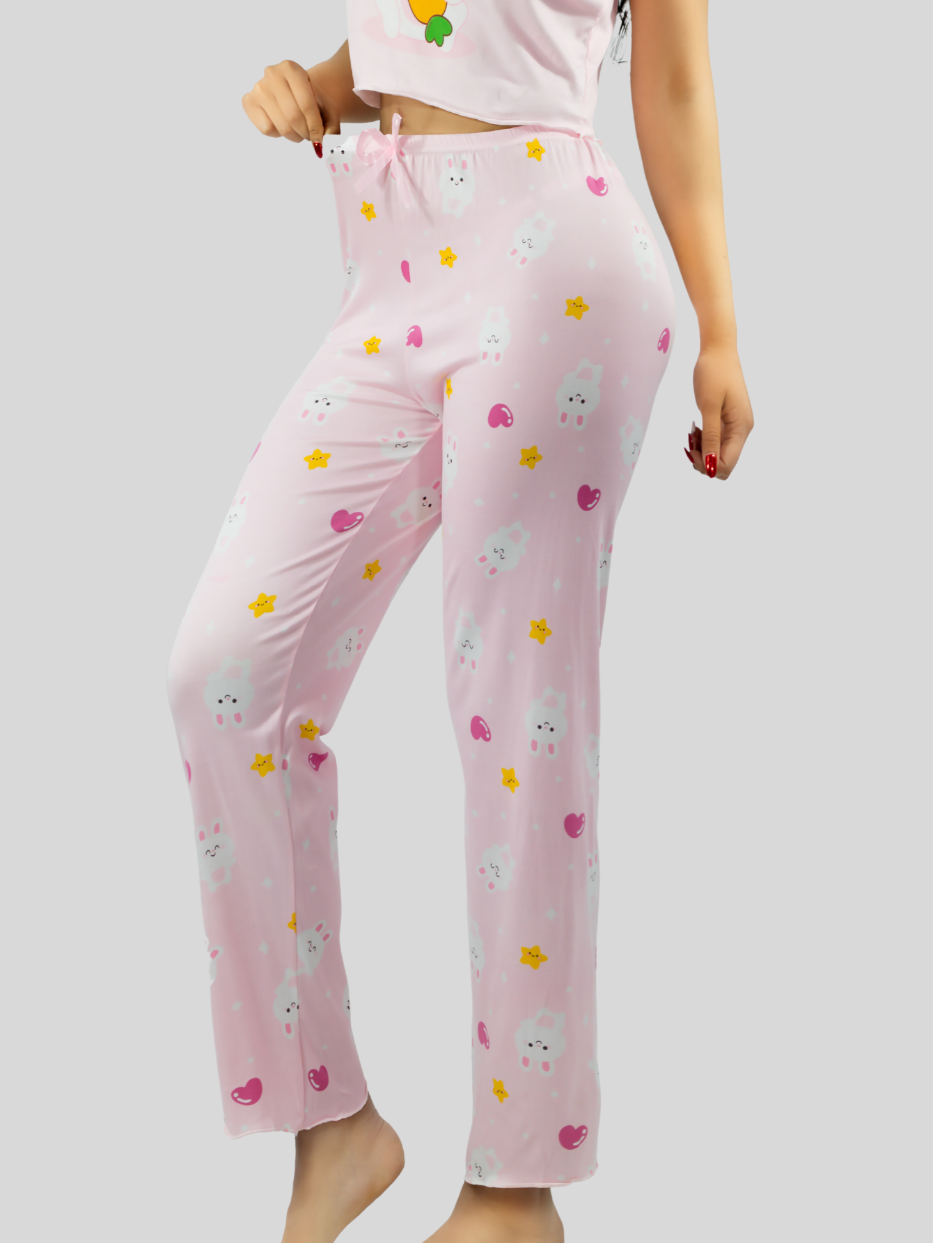 Foto 6 pulgar | Conjunto Pijama Mujer Blusa Y Pantalón Dama Pij-089 Diseño 3 Piyama Pyjama