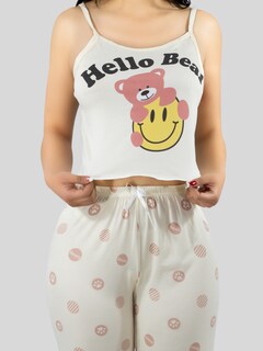 Foto 4 | Conjunto Pijama Mujer Blusa Y Pantalón Dama Pij-089 Diseño 2 Piyama Pyjama
