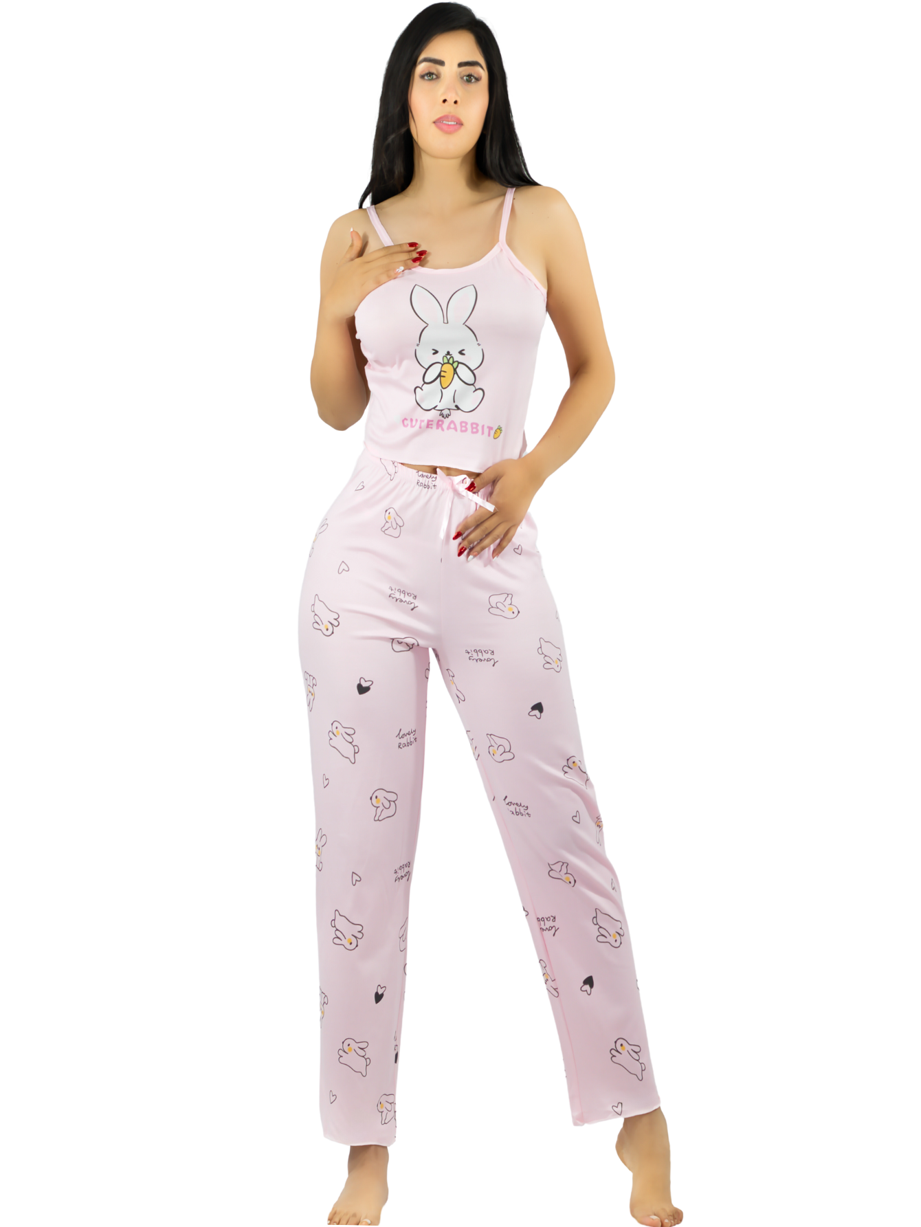 Foto 1 | Conjunto Pijama Mujer Blusa Y Pantalón Dama Pij-089 Diseño 5 Piyama Pyjama