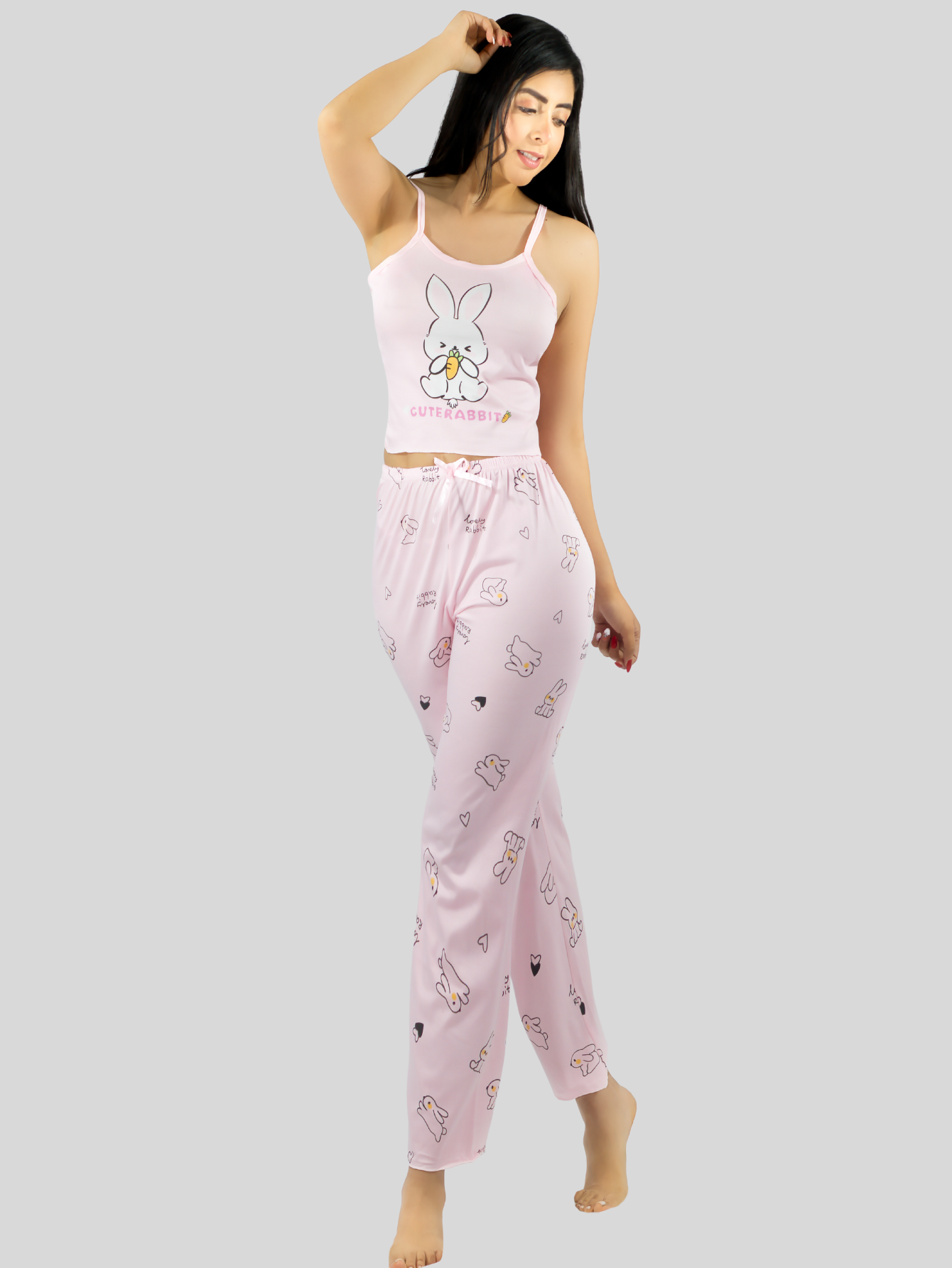 Foto 2 | Conjunto Pijama Mujer Blusa Y Pantalón Dama Pij-089 Diseño 5 Piyama Pyjama