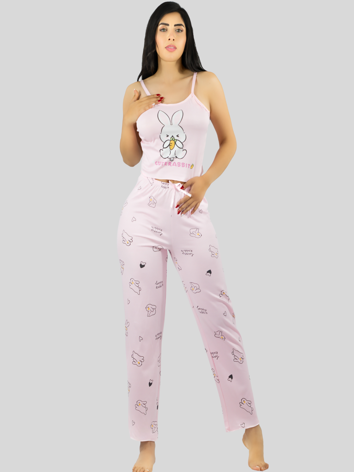 Foto 7 | Conjunto Pijama Mujer Blusa Y Pantalón Dama Pij-089 Diseño 5 Piyama Pyjama