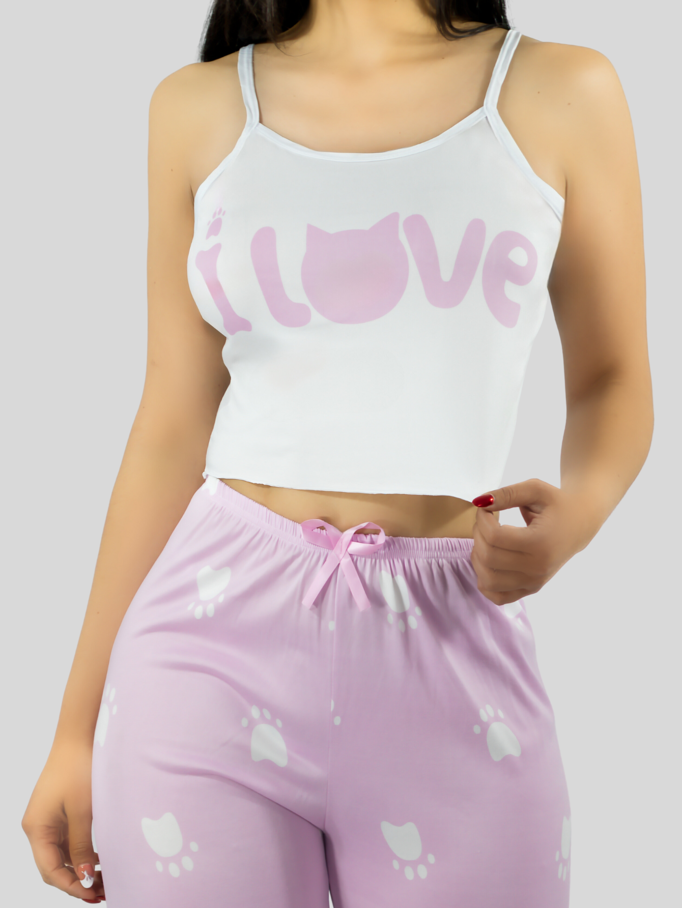 Foto 8 pulgar | Set De 2 Conjunto Pijama Mujer Blusa Y Pantalón Dama Pij-086-px2 Variedad De Diseños Piyama Pyjama