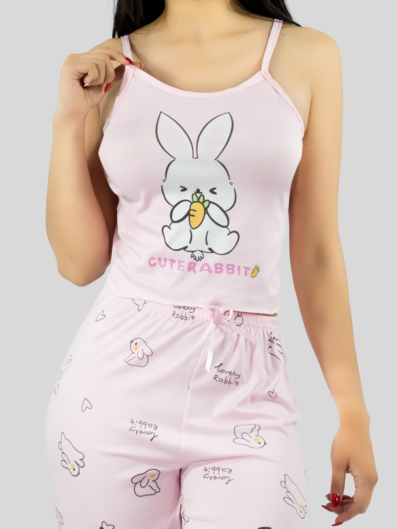 Foto 5 pulgar | Set De 2 Conjunto Pijama Mujer Blusa Y Pantalón Dama Pij-086-px2 Variedad De Diseños Piyama Pyjama