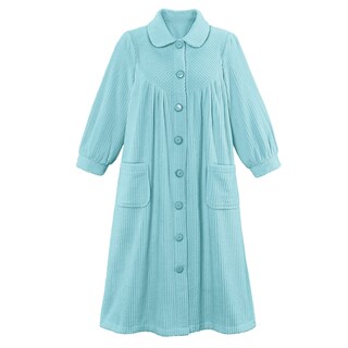 Foto 1 | Botones De Felpa Suave En La Parte Delantera De Robe Collections Etc Con Bolsillos - Venta Internacional.