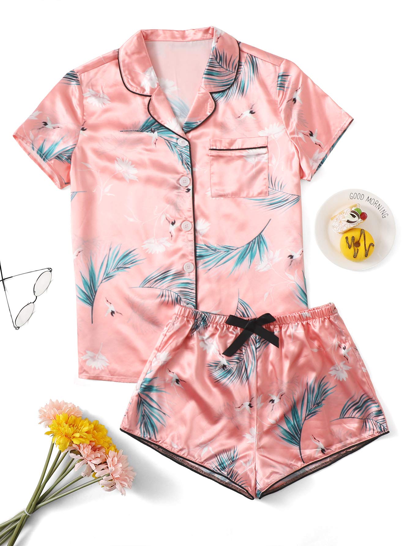 Foto 7 pulgar | Pijama Wdirara Sleepwear para Mujer - Venta Internacional