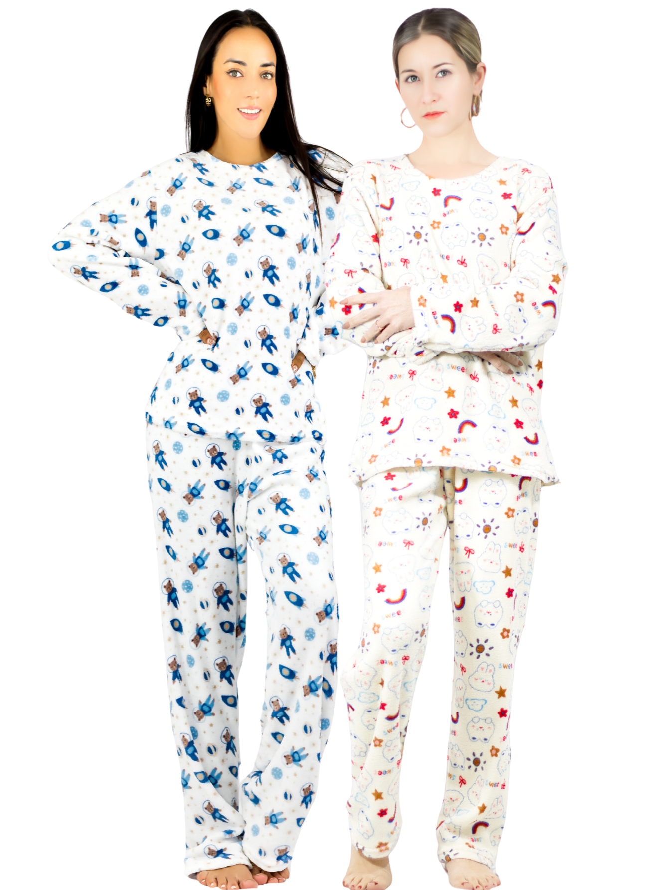 Foto 2 pulgar | Conjuntos de Pijamas Unitalla para Mujer
