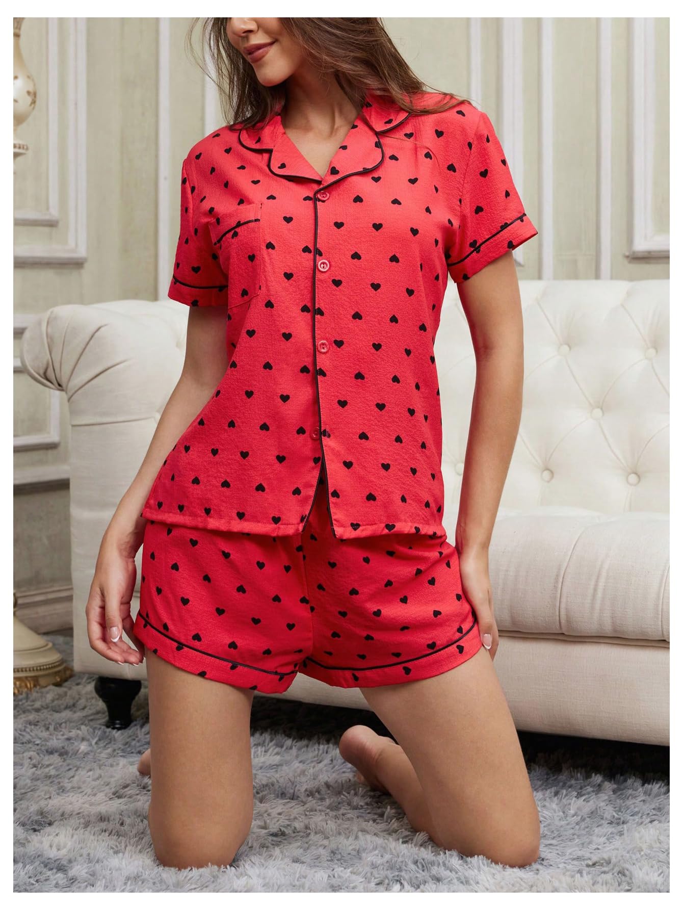 Foto 4 pulgar | Pijama Sweetyrocks para Mujer-Venta Internacional