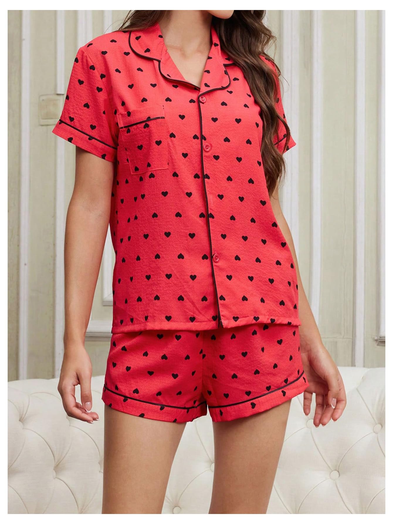 Foto 6 pulgar | Pijama Sweetyrocks para Mujer-Venta Internacional
