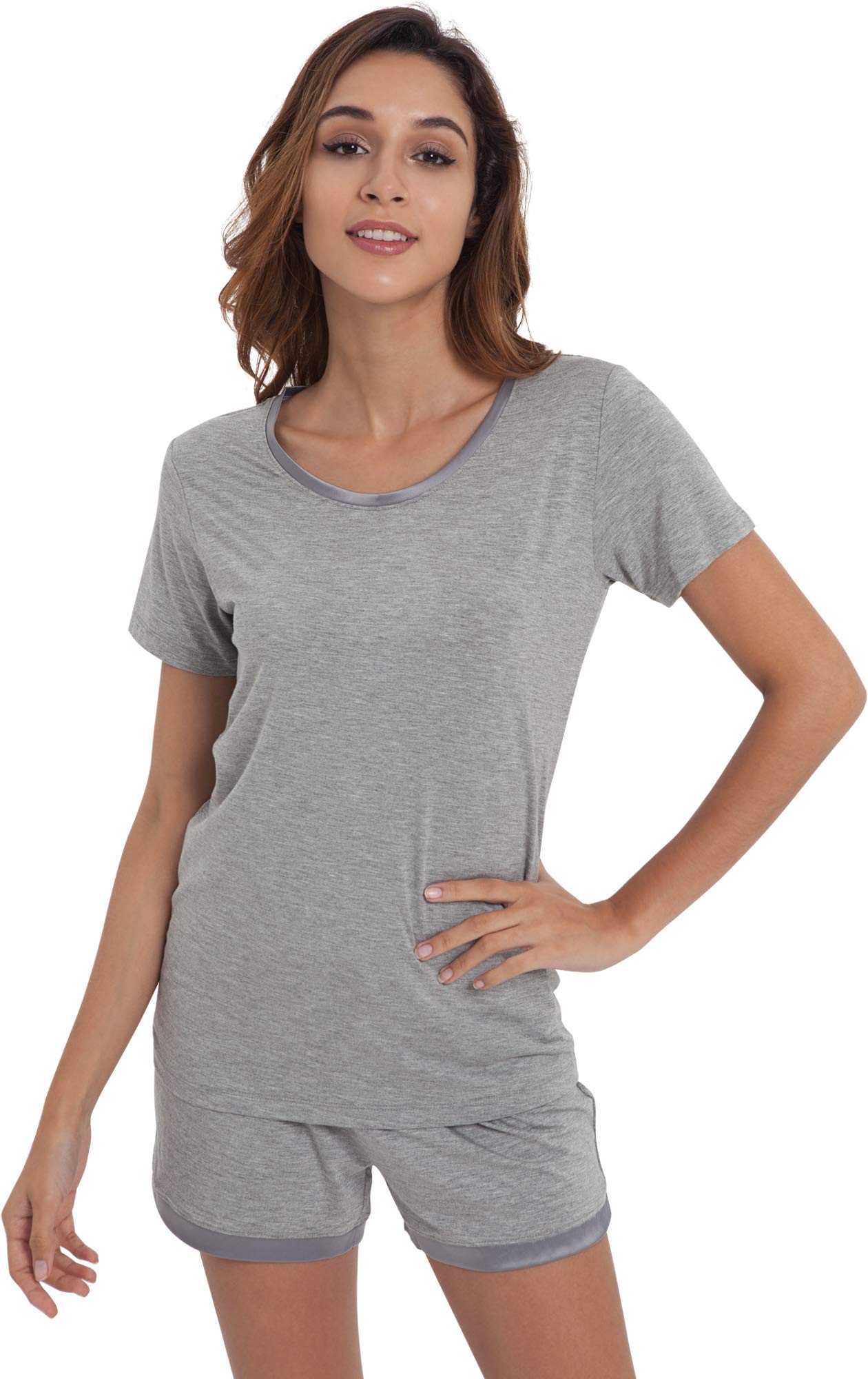 Foto 2 pulgar | Conjunto de Pijama Gys Gris para Mujer- Venta Internacional
