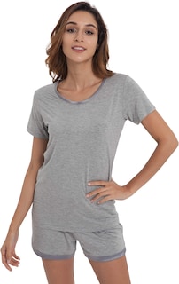 Foto 1 | Conjunto de Pijama Gys Gris para Mujer- Venta Internacional