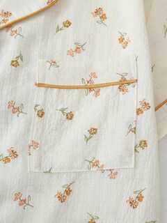 Foto 5 | Conjunto de Pijama Sweetyrocks de Poliéster Floral Albaricoque para Mujer - Venta Internacional