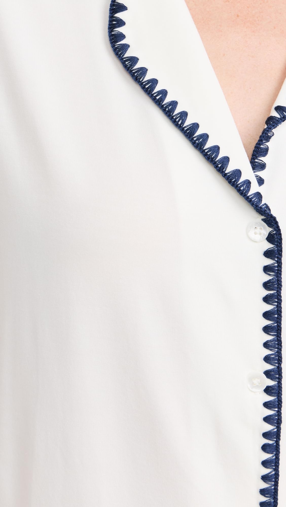 Foto 6 | Conjunto De Pijama Eberjey Frida The Whip Stitch Short Para Mujer - Venta Internacional.