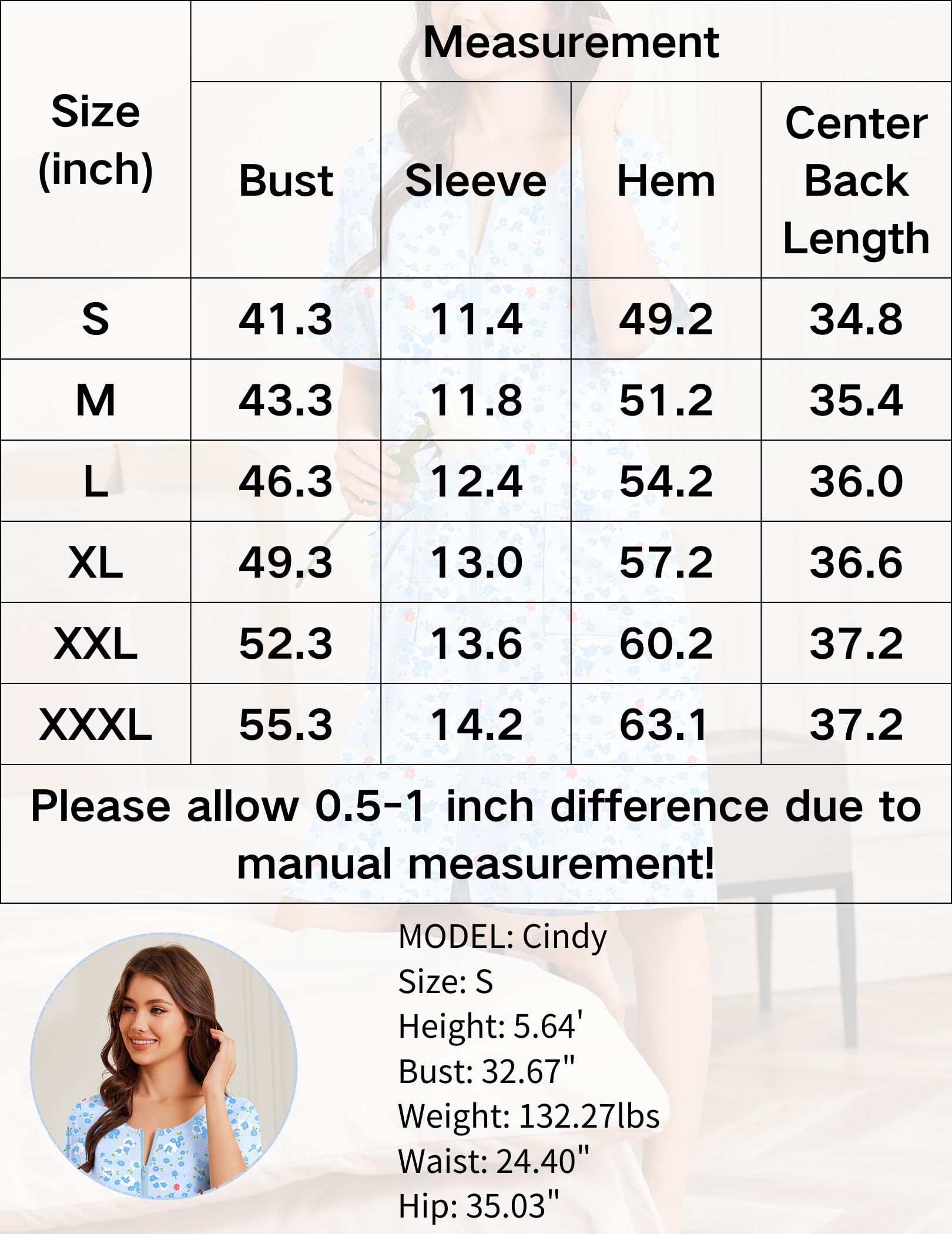 Foto 7 pulgar | Albornoz Ekouaer Para Mujer, Pantalones Cortos Con Cremallera, Ligeros, Talla S-3xl, Estampado Floral - Venta Intern