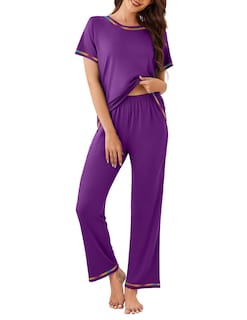 Foto 1 | Conjunto de Pijama Ekouaer para Mujer-Venta Internacional